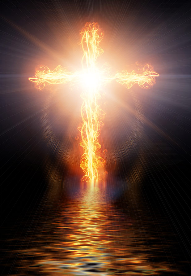 Burning Cross